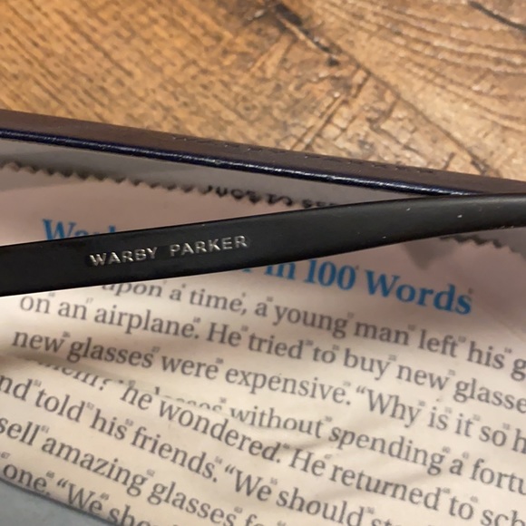 Warby Parker Black Matte Glasses main image 4